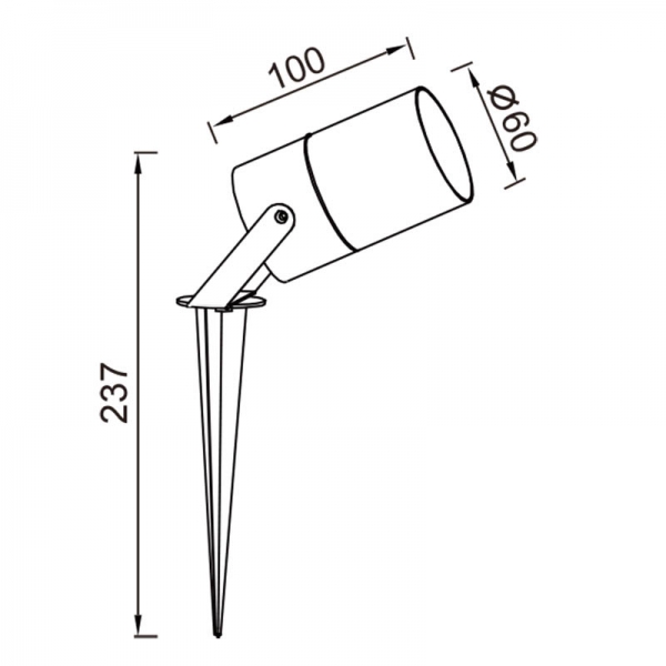Наземный уличный светильник Mantra QUEBEC 9287