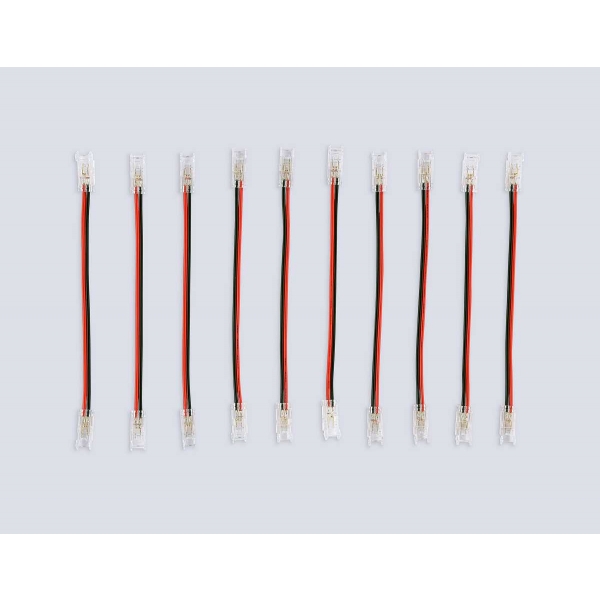 Соединитель гибкий двухсторонний AMBRELLA LIGHT ILLUMINATION COB 12/24V для лент 5mm (2 конт.) (10шт. в комплекте) GS7885