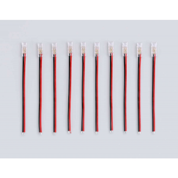 Соединитель гибкий односторонний AMBRELLA LIGHT ILLUMINATION COB 12/24V для лент 5mm (2 конт.) (10шт. в комплекте) GS7373