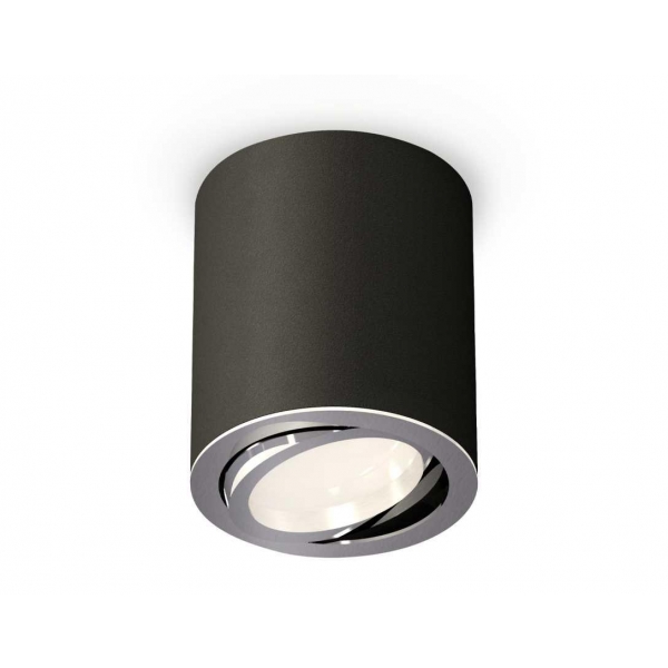 Комплект накладного светильника Ambrella light Techno Spot XS7422002 SBK/PSL черный песок/серебро полированное (C7422, N7003)