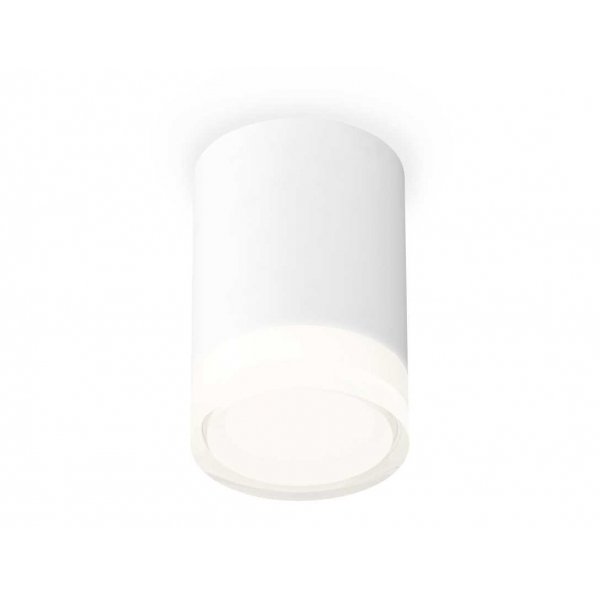 Комплект накладного светильника Ambrella light Techno Spot XS7421023 SWH/FR/CL белый песок/белый матовый/прозрачный (C7421, N7160)