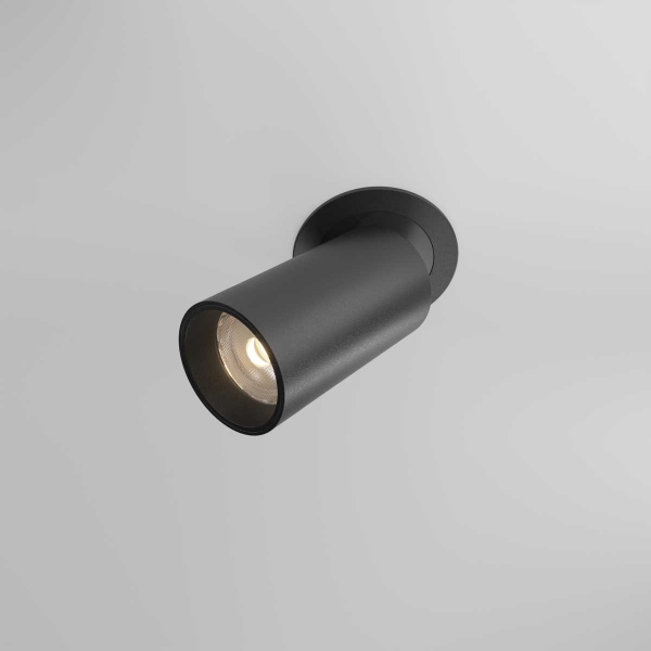 Встраиваемый светодиодный спот Maytoni Technical Focus Led DL125-L12-4K-B