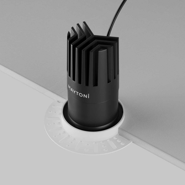 Встраиваемый светильник Maytoni Technical Dip DL122-15W-4K-TRS-B