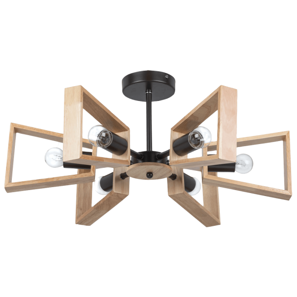 Потолочная люстра Arte Lamp Brussels A8030PL-6BK