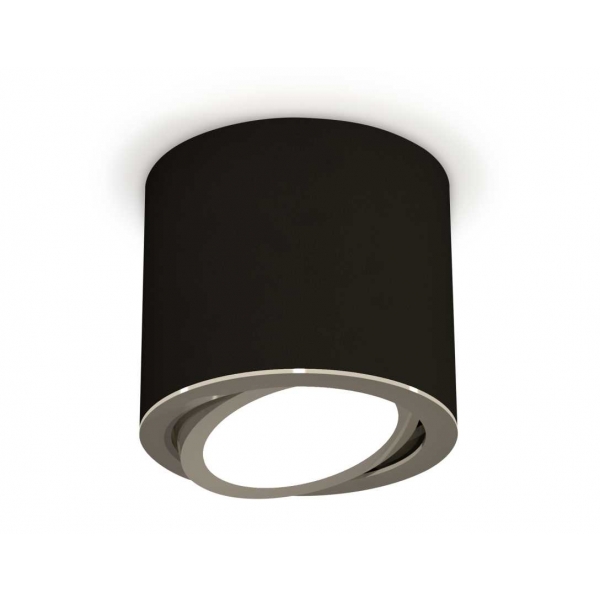 Комплект накладного светильника Ambrella light Techno Spot XS7402002 SBK/PSL черный песок/серебро полированное (C7402, N7003)