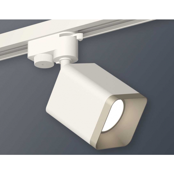 Комплект трекового светильника Ambrella light Track System XT7812002 SWH/SSL белый песок/серебро песок (A2520, C7812, N7703)