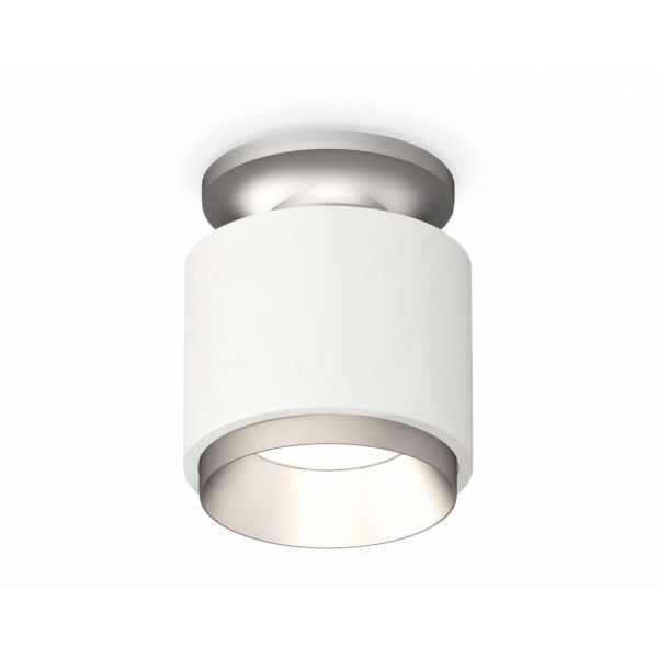 Комплект накладного светильника Ambrella light Techno Spot XS7510100 SWH/MCH белый песок/хром матовый (N7928, C7510, N7033)