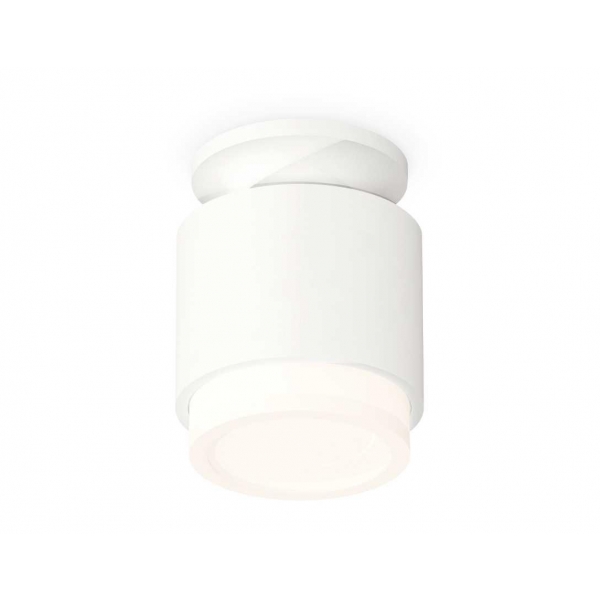 Комплект накладного светильника Ambrella light Techno Spot XS7510043 SWH/FR белый песок/белый матовый (N7925, C7510, N7120)