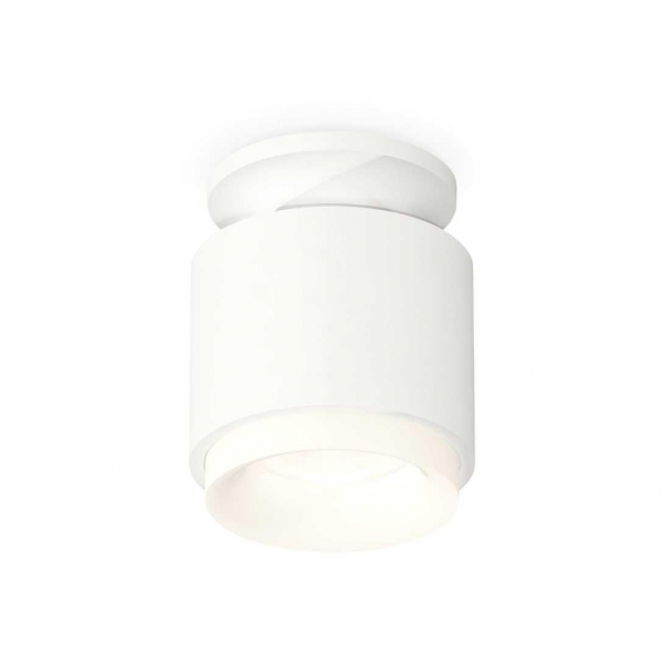 Комплект накладного светильника Ambrella light Techno Spot XS7510044 SWH/FR белый песок/белый матовый (N7925, C7510, N7165)