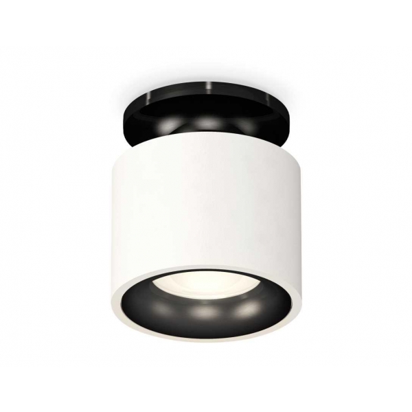 Комплект накладного светильника Ambrella light Techno Spot XS7510061 SWH/PBK белый песок/черный полированный (N7926, C7510, N7011)