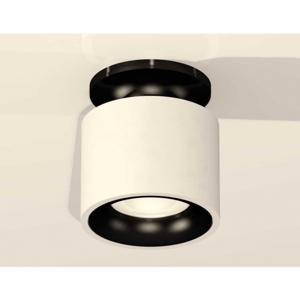 Комплект накладного светильника Ambrella light Techno Spot XS7510061 SWH/PBK белый песок/черный полированный (N7926, C7510, N7011)