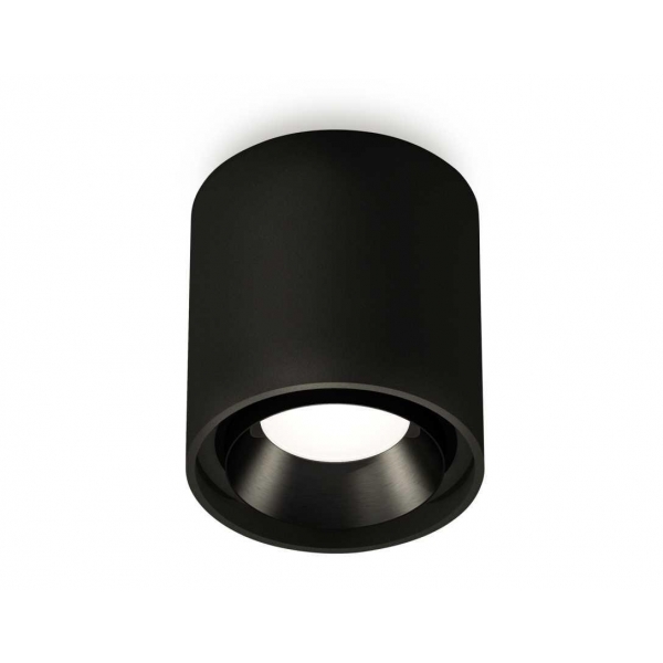 Комплект накладного светильника Ambrella light Techno Spot XS7723002 SBK/PBK черный песок/черный полированный (C7723, N7031)