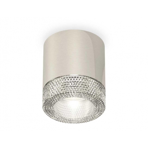 Комплект накладного светильника Ambrella light Techno Spot XS7405004 PSL/CL серебро полированное/прозрачный (C7405, N7191)