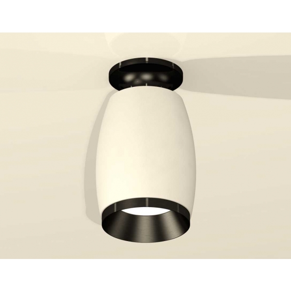 Комплект накладного светильника Ambrella light Techno Spot XS1122041 SWH/PBK белый песок/черный полированный (N6902, C1122, N7031)