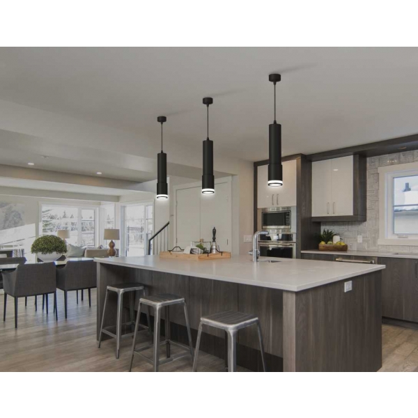 Комплект подвесного светильника Ambrella light Techno Spot XP7422021 SBK/FR черный песок/белый матовый (A2302, C6356, A2030, C7422, N7121)