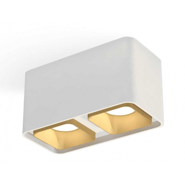 Комплект накладного светильника Ambrella light Techno Spot XS7850004 SWH/SGD белый песок/золото песок (C7850, N7704)