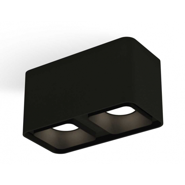 Комплект накладного светильника Ambrella light Techno Spot XS7851002 SBK черный песок (C7851, N7702)