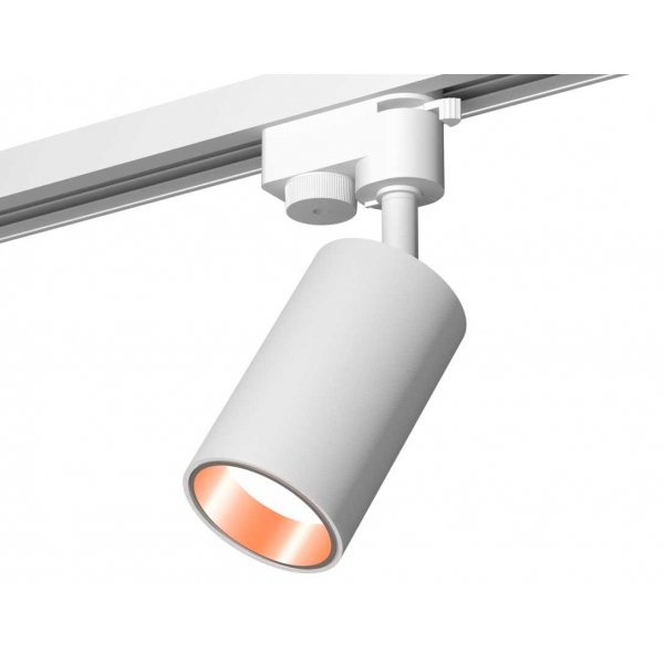 Комплект трекового светильника Ambrella light Track System XT6322024 SWH/PPG белый песок/золото розовое полированное (A2520, C6322, N6114)