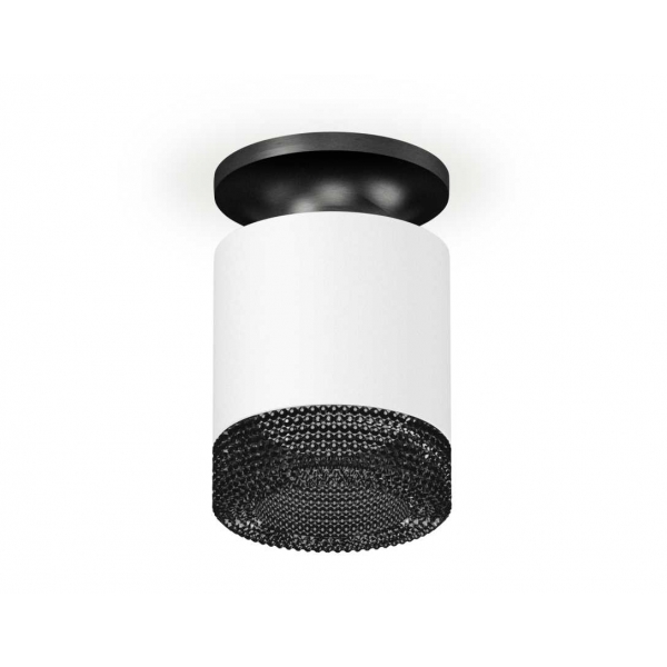 Комплект накладного светильника Ambrella light Techno Spot XS7401084 SWH/PBK/BK белый песок/черный полированный/тонированный (N7926, C7401, N7192)