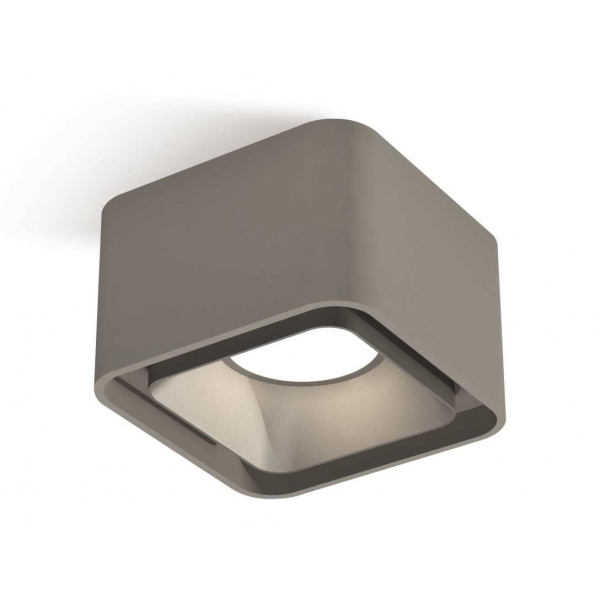 Комплект накладного светильника Ambrella light Techno Spot XS7834003 SGR/SSL серый песок/серебро песок (C7834, N7703)