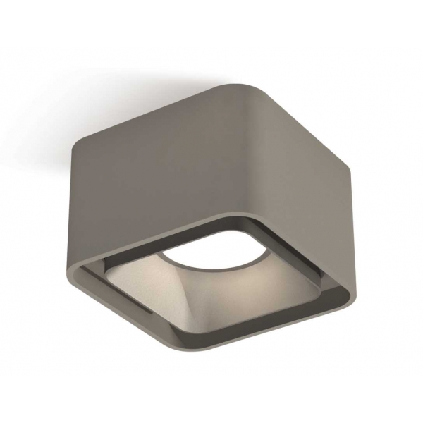 Комплект накладного светильника Ambrella light Techno Spot XS7834003 SGR/SSL серый песок/серебро песок (C7834, N7703)