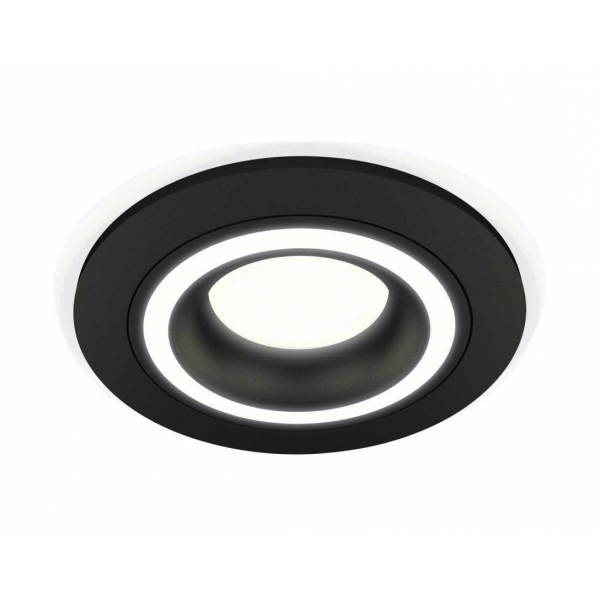 Комплект встраиваемого светильника Ambrella light Techno Spot XC7622040 SBK черный песок (C7622, N7111)