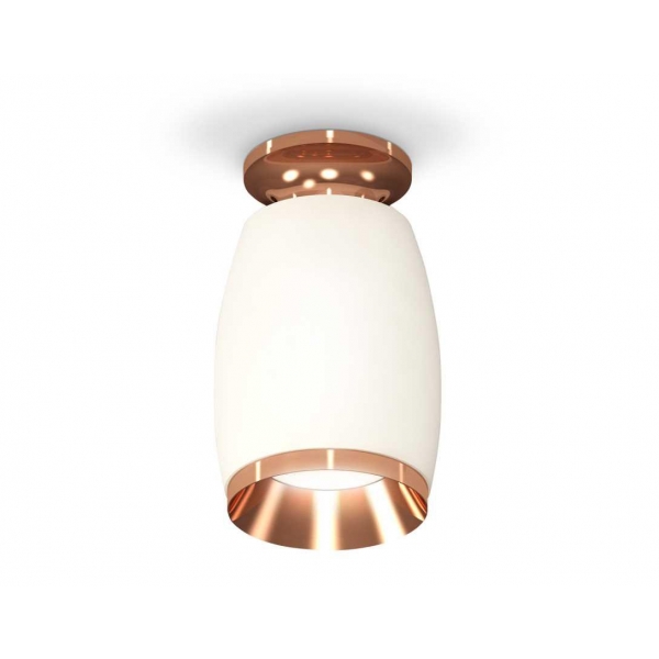 Комплект накладного светильника Ambrella light Techno Spot XS1122045 SWH/PPG белый песок/золото розовое полированное (N6906, C1122, N7035)