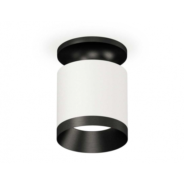 Комплект накладного светильника Ambrella light Techno Spot XS7401083 SWH/PBK белый песок/черный полированный (N7926, C7401, N7031)