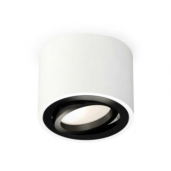 Комплект накладного светильника Ambrella light Techno Spot XS7510002 SWH/PBK белый песок/черный полированный (C7510, N7002)