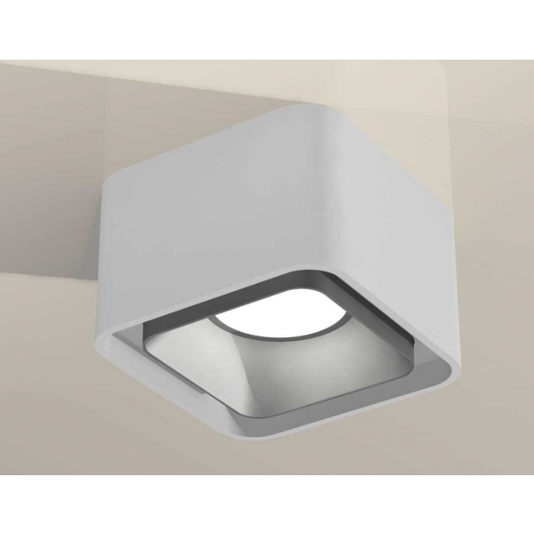 Комплект накладного светильника Ambrella light Techno Spot XS7832003 SWH/SSL белый песок/серебро песок (C7832, N7703)