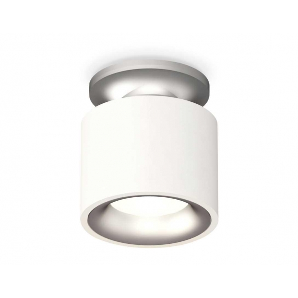 Комплект накладного светильника Ambrella light Techno Spot XS7510101 SWH/MCH белый песок/хром матовый (N7928, C7510, N7013)