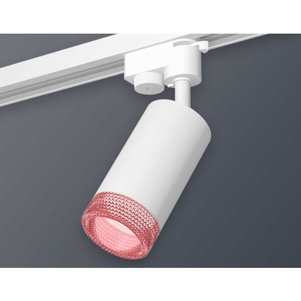 Комплект трекового светильника Ambrella light Track System XT6322082 SWH/PI белый песок/розовый (A2520, C6322, N6152)