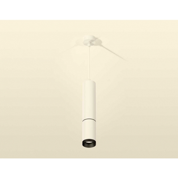 Комплект подвесного светильника Ambrella light Techno Spot XP6322010 SWH/PBK белый песок/черный полированный (A2301,C6355,A2061,C6322,N6131)