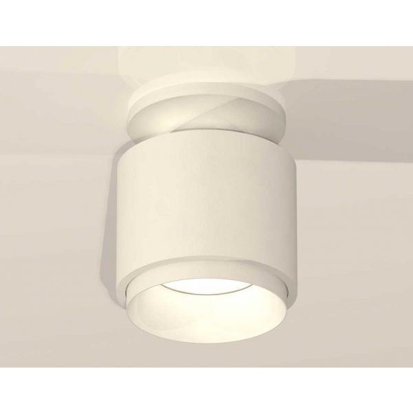 Комплект накладного светильника Ambrella light Techno Spot XS7510040 SWH белый песок (N7925, C7510, N7030)
