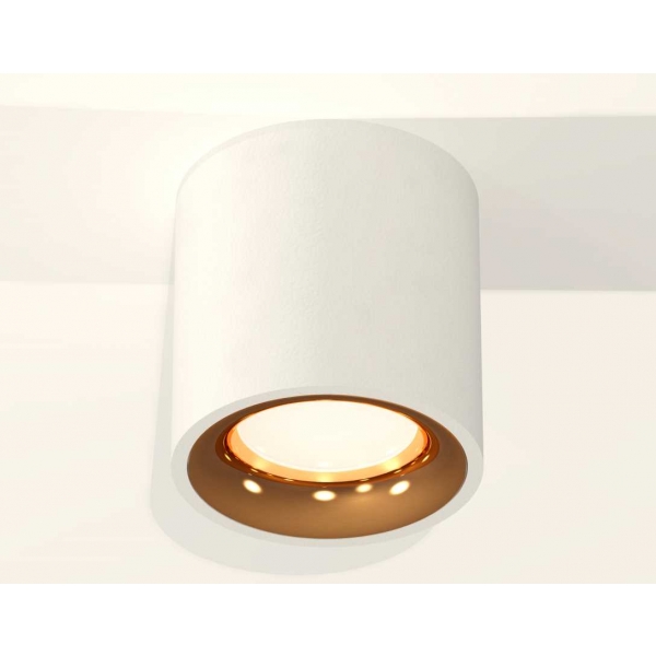 Комплект накладного светильника Ambrella light Techno Spot XS7531024 SWH/PYG белый песок/золото желтое полированное (C7531, N7014)