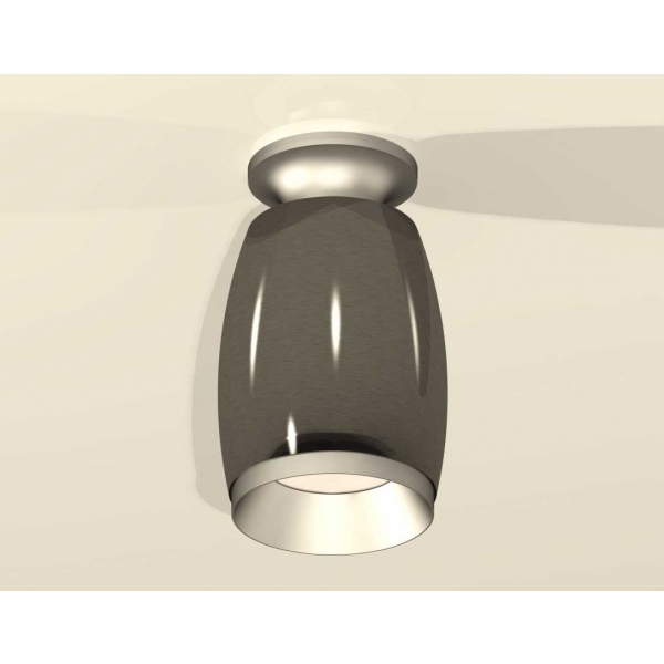 Комплект накладного светильника Ambrella light Techno Spot XS1123041 DCH/MCH черный хром/хром матовый (N6904, C1123, N7033)