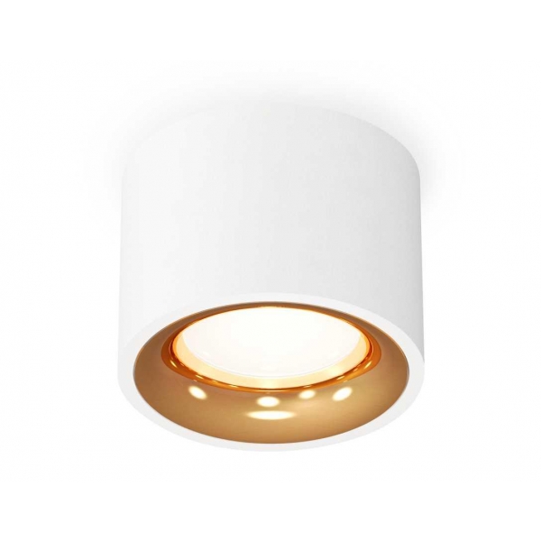 Комплект накладного светильника Ambrella light XS7510024 SWH/PYG белый песок/золото желтое полированное (C7510, N7014)