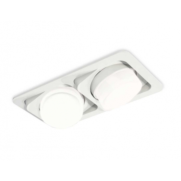 Комплект встраиваемого светильника Ambrella light Techno Spot XC7663083 SWH/FR/CL белый песок/белый матовый/прозрачный (C7663, N7160)
