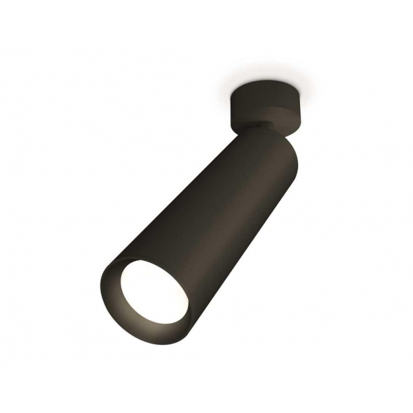 Комплект поворотного светильника Ambrella light Techno XM6356001 SBK черный песок MR16 GU5.3 (A2210, C6356, N6102)