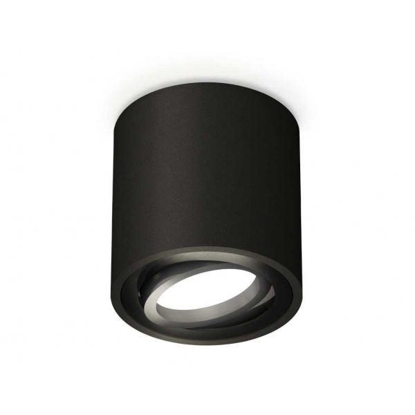 Комплект накладного светильника Ambrella light Techno Spot XS7532002 SBK/PBK черный песок/черный полированный (C7532, N7002)