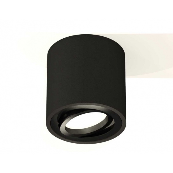 Комплект накладного светильника Ambrella light Techno Spot XS7532002 SBK/PBK черный песок/черный полированный (C7532, N7002)