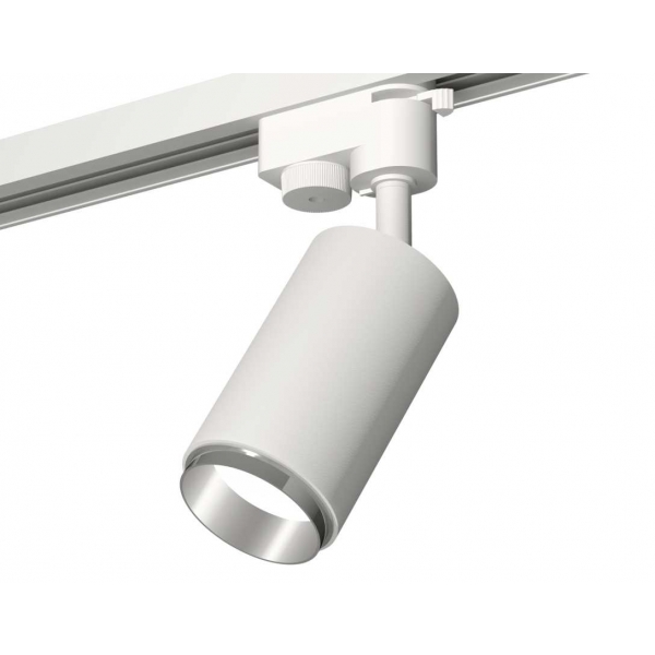 Комплект трекового светильника Ambrella light Track System XT6322042 SWH/PSL белый песок/серебро полированное (A2520, C6322, N6122)