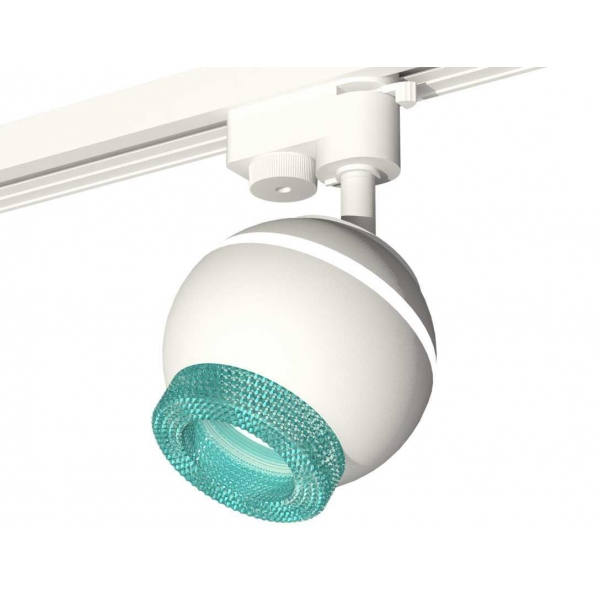 Комплект трекового светильника Ambrella light Track System XT1101063 SWH/BL белый песок/голубой (A2520, C1101, N7194)