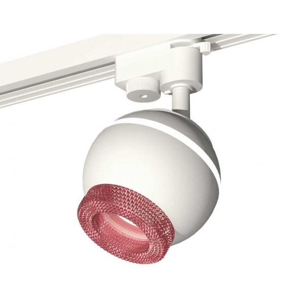 Комплект трекового светильника Ambrella light Track System XT1101062 SWH/PI белый песок/розовый (A2520, C1101, N7193)