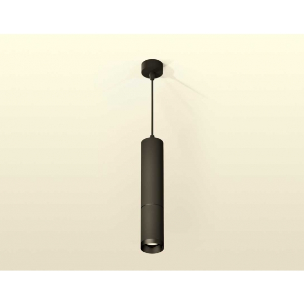 Комплект подвесного светильника Ambrella light Techno Spot XP6323010 SBK/PBK черный песок/черный полированный (A2302,C6356,A2061,C6323,N6131)