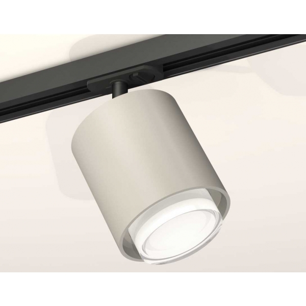 Комплект трекового светильника Ambrella light Track System XT7724002 SGR/CL/SBK серый песок/прозрачный/черный песок (A2537, C7724, N7160)