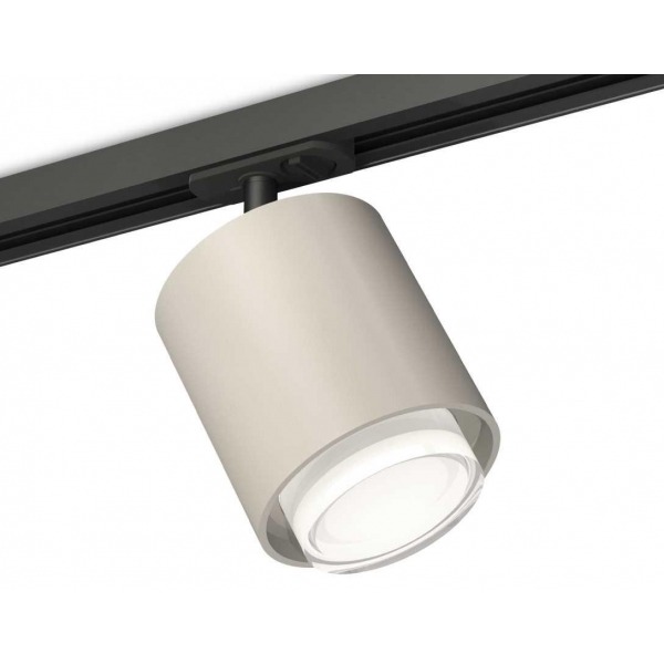 Комплект трекового светильника Ambrella light Track System XT7724002 SGR/CL/SBK серый песок/прозрачный/черный песок (A2537, C7724, N7160)