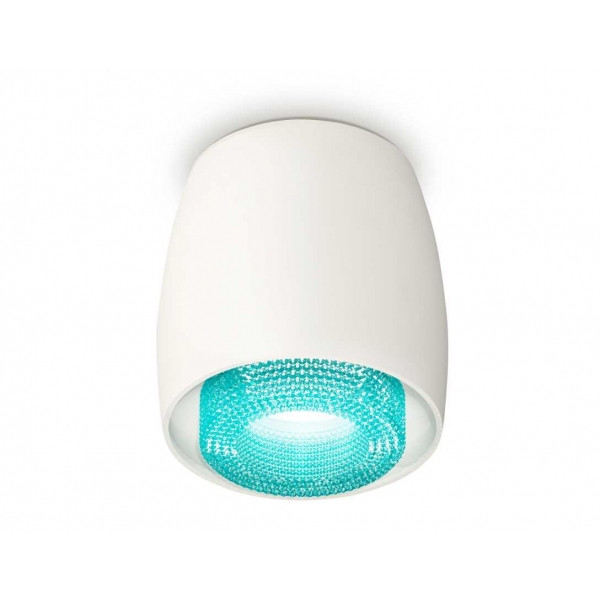 Комплект накладного светильника Ambrella light Techno Spot XS1141023 SWH/BL белый песок/голубой (C1141, N7194)