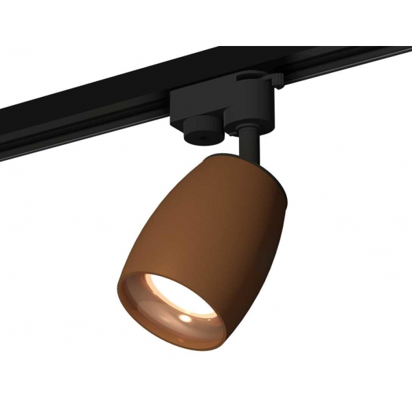 Комплект трекового светильника Ambrella light Track System XT1124035 SCF/PPG кофе песок/золото розовое полированное (A2521, C1124, N7015)