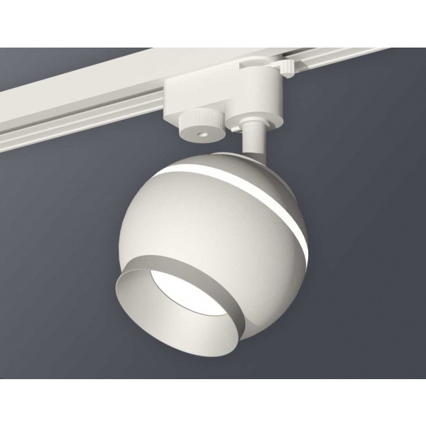 Комплект трекового светильника Ambrella light Track System XT1101022 SWH/MCH белый песок/хром матовый (A2520, C1101, N7033)